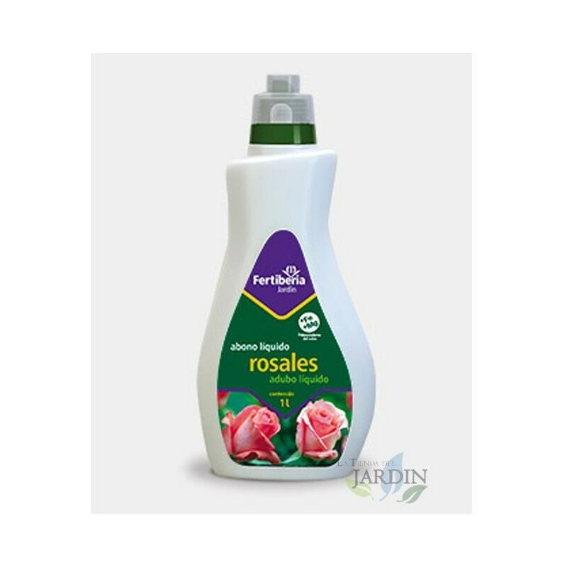 Suinga - Engrais liquide Rosales, arbustes à fleurs et plantes grimpantes, 1 litre