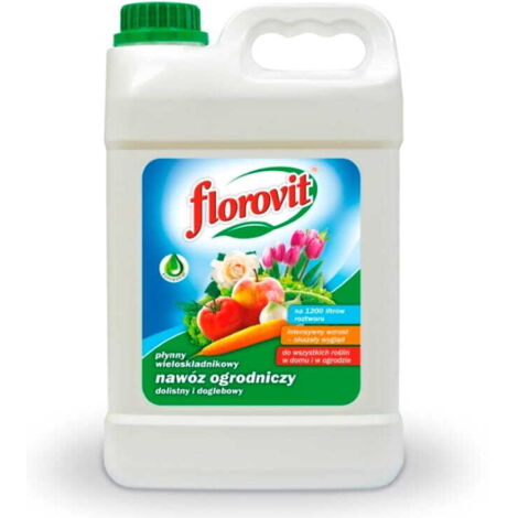 Engrais liquide universel Florovit 2,8 kg pour le jardinage