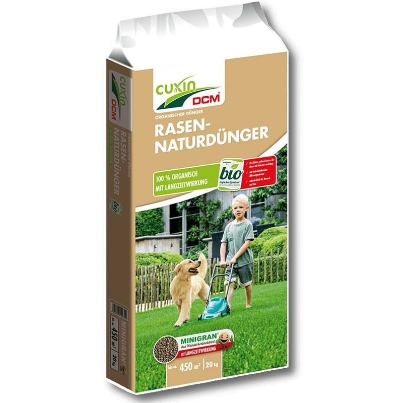 Engrais naturel pour pelouse Cuxin 20 kg engrais bio engrais naturel Effet à long terme