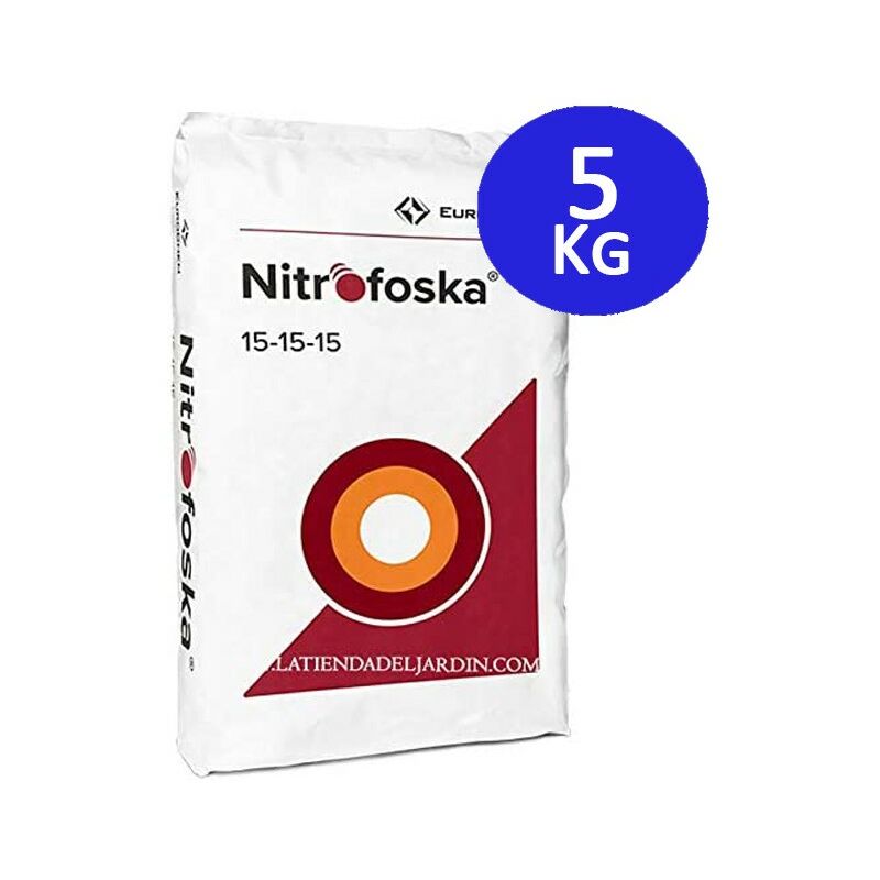 Suinga - 5 Kg Engrais Nitrofoska Triple 15, 15% Azote, 15% Phosphore, 15% Potassium, 5% Soufre