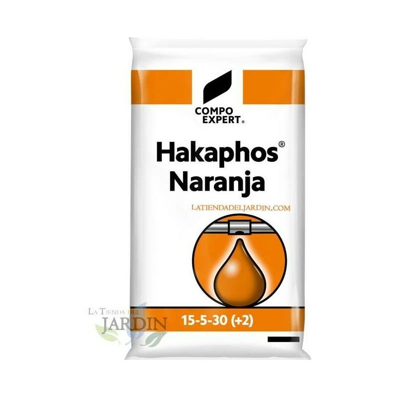 Engrais orange Hakaphos 15-5-30, sac de 25 Kg, pour l'engraissement et la maturation du fruit