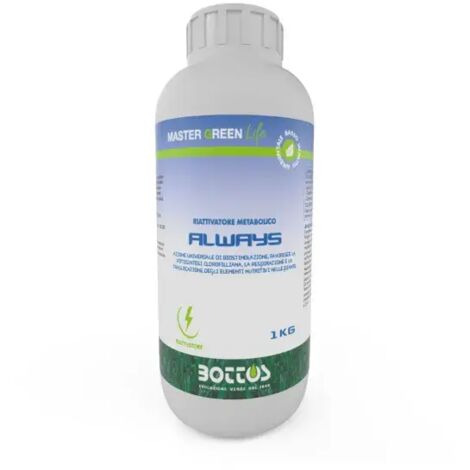 Engrais organique Always 1kg Réactivateur métabolique Bottos pour pelouses