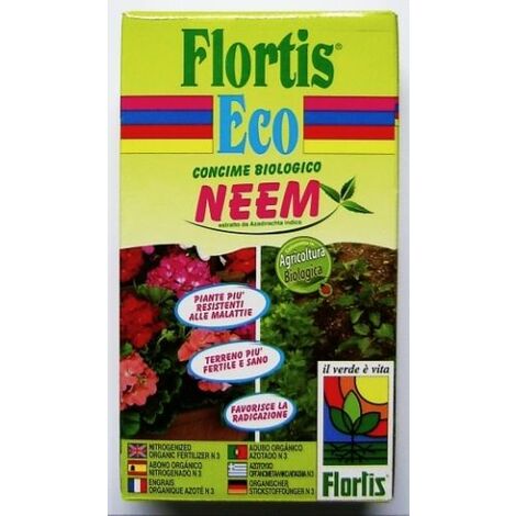 ENGRAIS ORGANIQUE DE NEEM POUR PLANTES FLEURS DE JARDIN 800GR