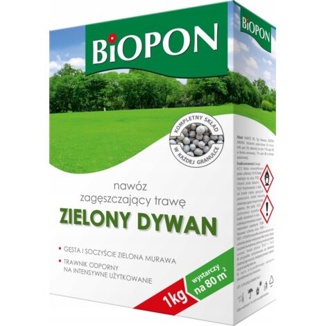 Engrais pour gazon, pour densifier le tapis vert, 1 kg