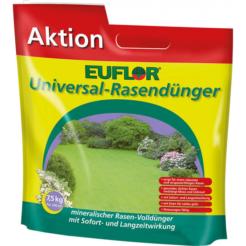 FP - Engrais pour la pelouse d'action 7,5kg Euflor