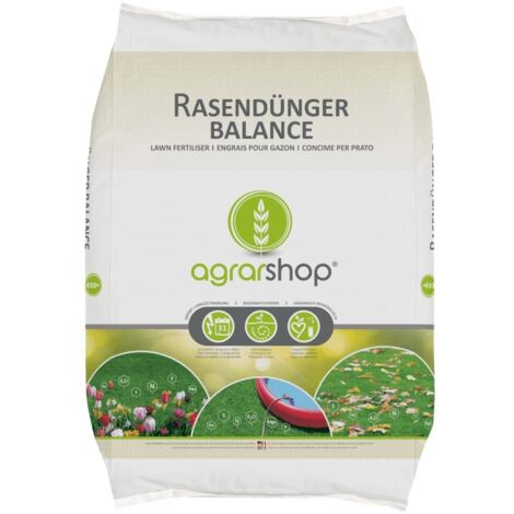 Engrais pour pelouse Agrarshop-Online OrgaMin 25 kg effet immédiat effet à long terme Turbo