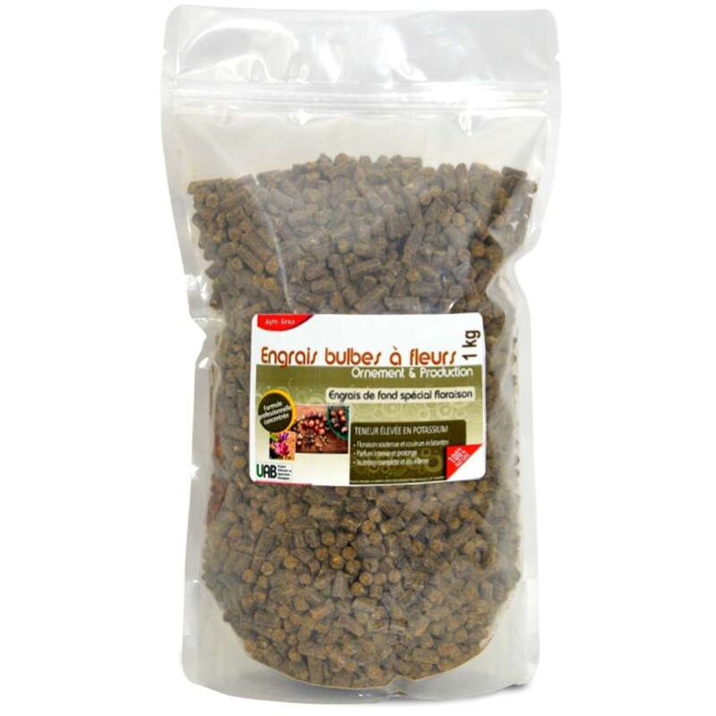 Engrais professionnel bulbes à fleurs d'ornement et de production - Sachet 1 kg