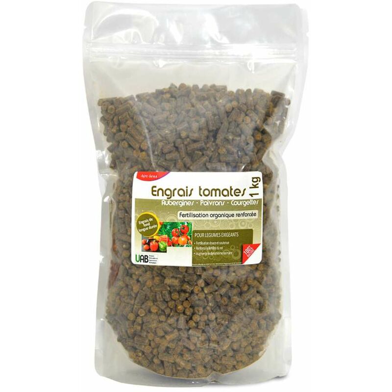 Agro Sens - Engrais professionnel tomates et légumes du soleil uab - Sachet 1 kg