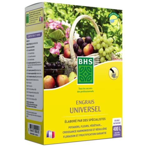 Engrais soluble universel , boite de 800grs soit 400L