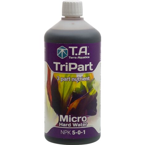 Engrais Terra Aquatica GHE TripartMicro eau dure 1L (Flora Micro)