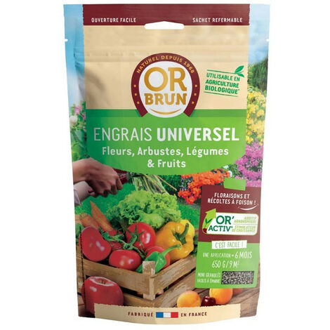 Engrais universel 650g - Or Brun