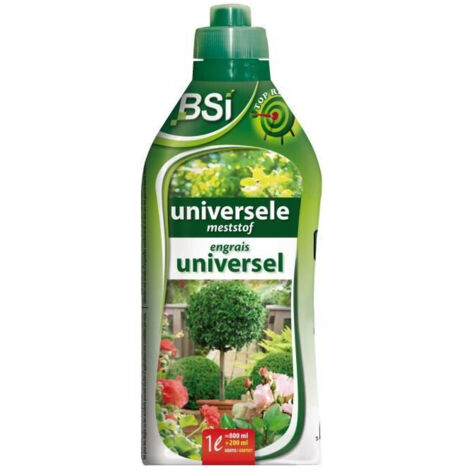 Engrais universel - BSI - Plante d'intérieur / balcon - Avec Oligo-éléments et Chélates - 1 L