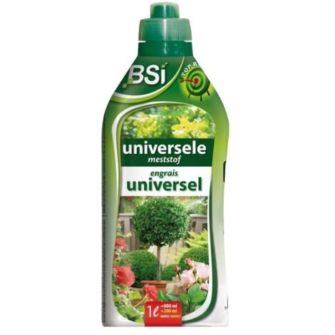 Engrais universel - BSI - Plante d'intérieur / balcon - Avec Oligo-éléments et Chélates - 1 L
