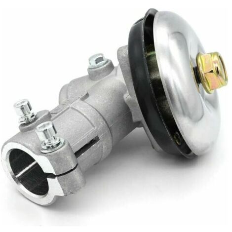 Engranaje angular para desbrozadora de 26 mm - Caja de engranajes universal - Apto para desbrozadoras y motosierras - Diámetro de 26 mm, 9 dientes redondos - Cantidad: 1 pieza