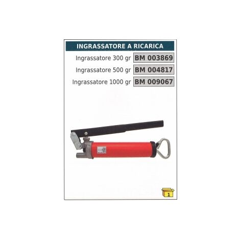 Engrasador recambio 300 gr código 003869