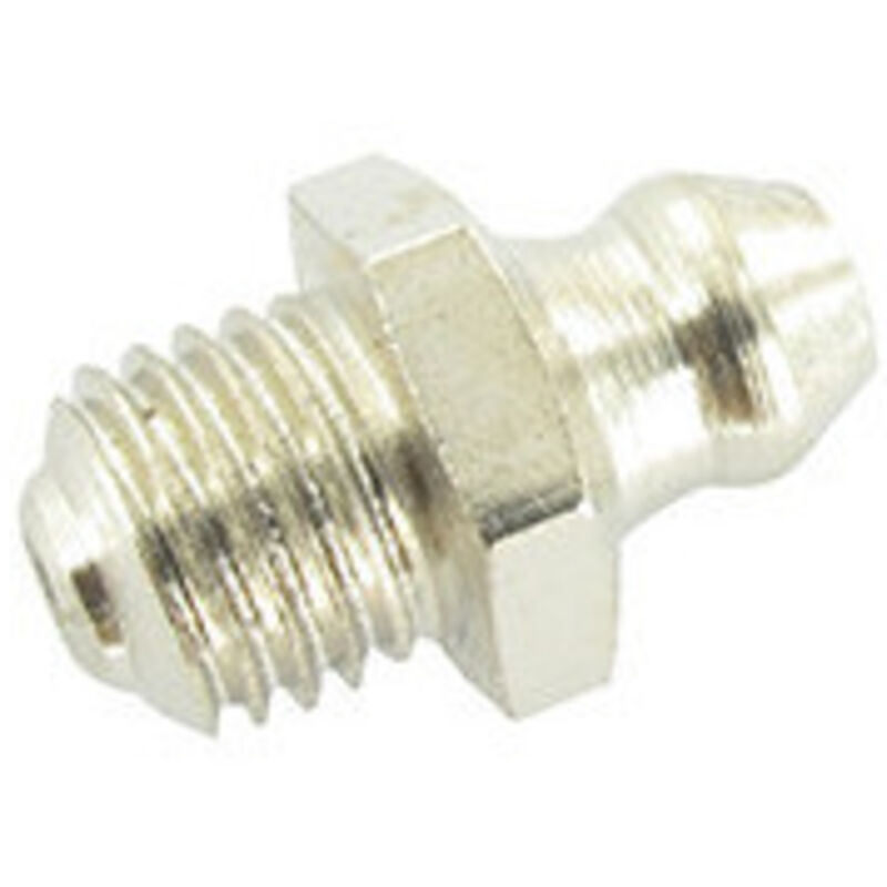 Engrasador recto de paso métrico M8 x 1.