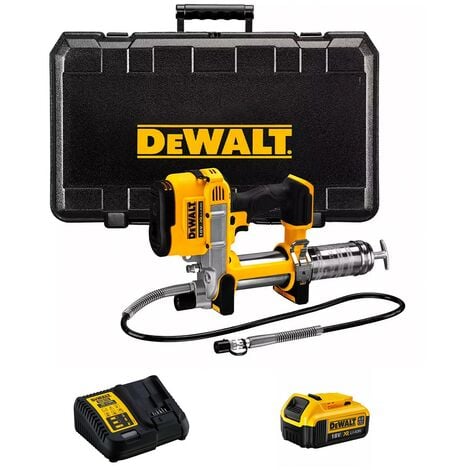 Engrasadora DeWALT DCGG571M1 (1 x 4,0 Ah + DCB115 + Maletín)