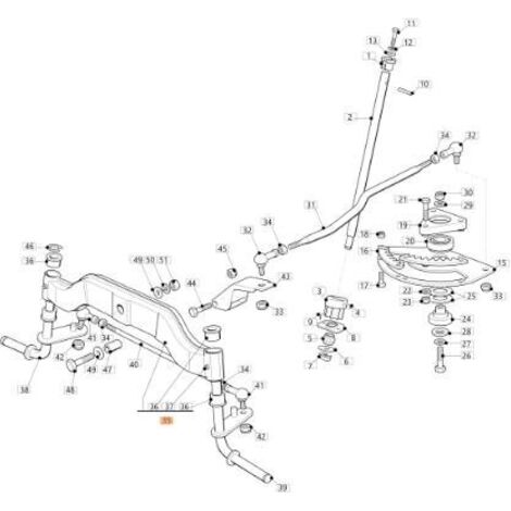 ENGRENAGE D'ÉQUILIBRAGE COMPLET ORIGINAL EMAK G382034012E0R