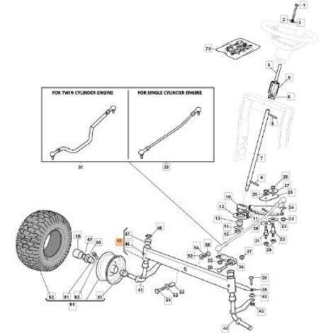 ENGRENAGE D'ÉQUILIBRAGE EMAK ORIGINAL G382034030E0