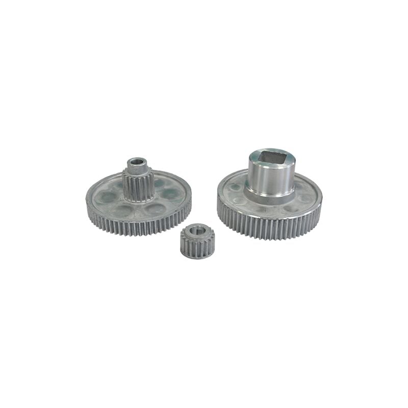 Reber - Engrenage en aluminium avec moyeu pour presse-tomates n. 5 compose' de 3 pie'ces 10 cm / 3 cm presse-tomates de rechange