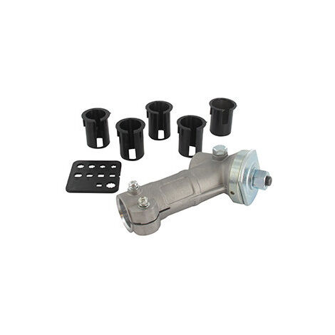Engrenage pour débroussailleuse 1602042 – Compatible jusqu'à 45 cm3 – Filetage mâle M10 x 1,25 à gauche – Coupelle à lame Ø 25,4 mm