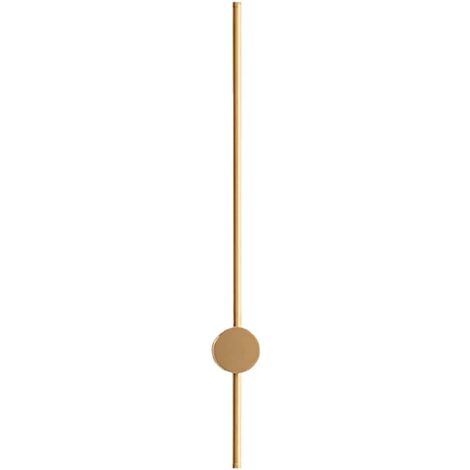 ENILA A - APPLIQUE A PARETE ORO A LED 3000K 1320LM 20W DIMMERABILE 80CM