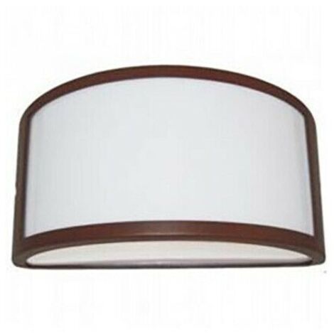 Enio Applique Murale Moderne 60W Marron 08595 Éclairage Extérieur