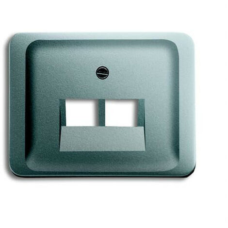 Enjo Double Rj45 Alpha Titane 2CKA001710A3347 ABB 580960