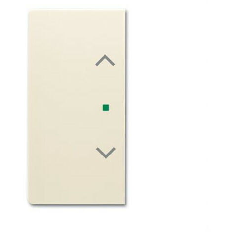 Enjoliveur 1/2 Touche D/G 1 Led 1 Picto Store Futur Linear Ivory 2CKA006220A0523 ABB BJE520361