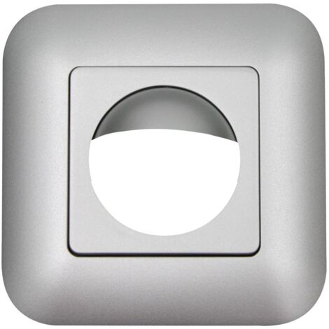 Enjoliveur 180 - RAL9006 cadre pour Indoor 180 argent LUXOMAT 92633