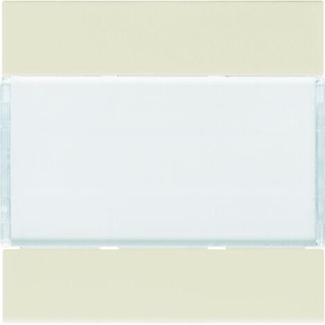 Enjoliveur 2 boutons poussoirs KNX gallery dune HAGER WXE302D