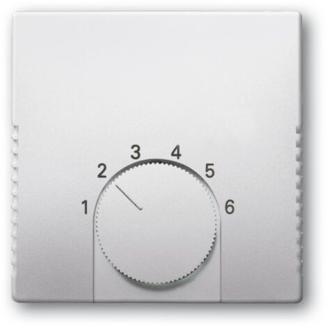 Enjoliveur avec bouton rotatif pour thermostat d’ambiance pur inox