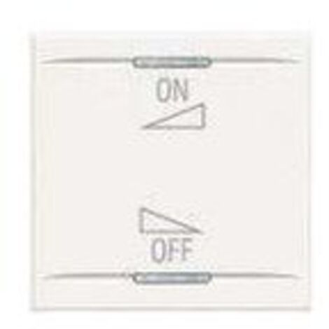 Enjoliveur Axolute MyHOME BUS diffusion sonore variation ON/OFF 2 mod white BTICINO HD4911M2AI