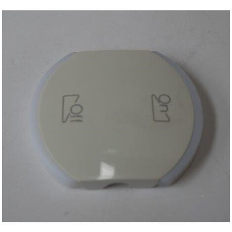 Enjoliveur blanc 2 modules ON-OFF pour interrupteur variateur KNX BUS MyHome Céliane LEGRAND