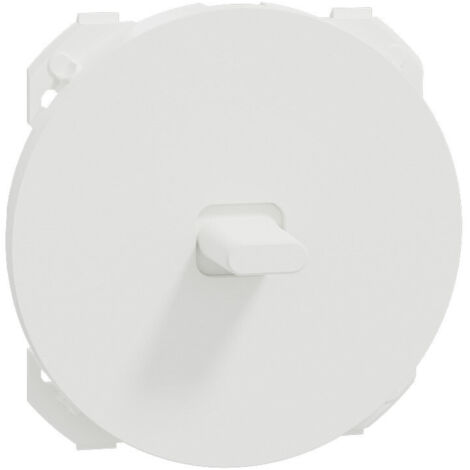 Enjoliveur blanc commande à levier Odace (S929201)