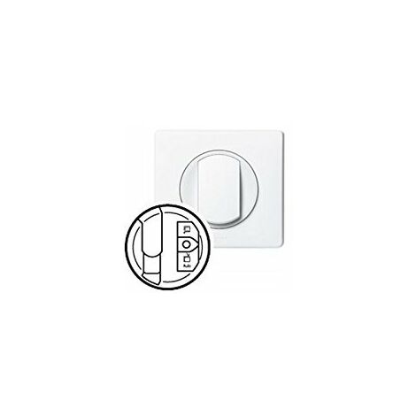 ENJOLIVEUR BLANC LEGRAND CÉLIANE - PRISE SIMPLE POUR RÉSEAU OPTIMUM LEG068291