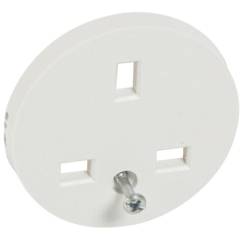 ENJOLIVEUR BLANC PRISE PRISE 2P+T BS 13A LEGRAND 068133