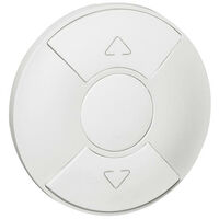Enjoliveur Céliane commande volets roulants - Blanc - Legrand
