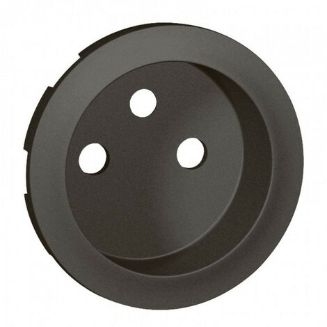 Enjoliveur Céliane pour prise 2P+T à puits - Finition graphite - Legrand