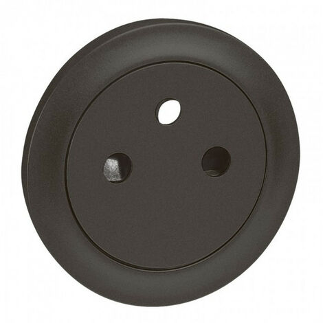 Enjoliveur Céliane pour prise 2P+T Surface - Finition graphite - Legrand