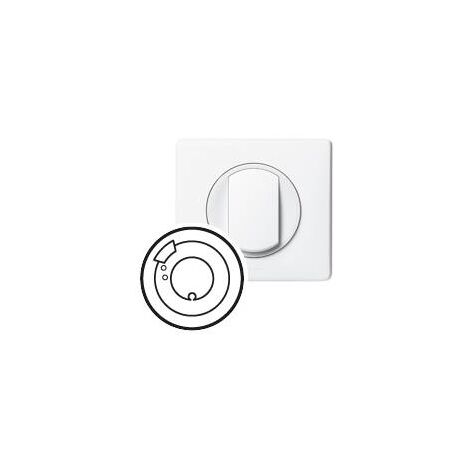 Enjoliveur Céliane pour thermostat d'ambiance Blanc LEGRAND 068240