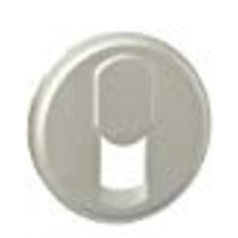 Enjoliveur Céliane pour prise haut parleur double finition titane (068512)