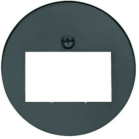Enjoliveur couleur nuit pour prise HP ou prise RJ45 série1930 HAGER WMV750N