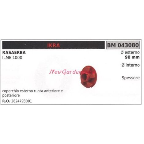 Enjoliveur de roue avant IKRA tondeuse ILME 1000 043080