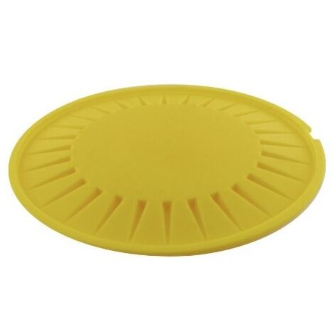 Enjoliveur De Roue Avant Jaune Diamètre 170mm. Origine Stiga.