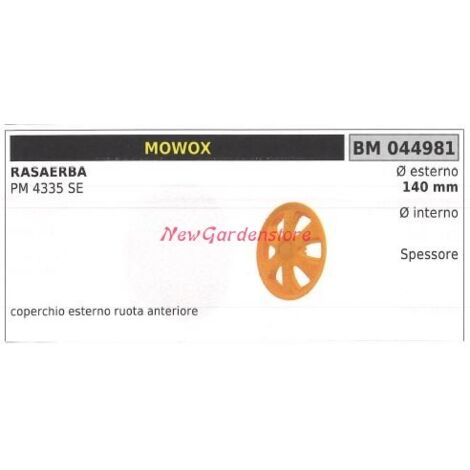 Enjoliveur de roue avant MOWOX tondeuse à gazon PM 4335 SE 044981