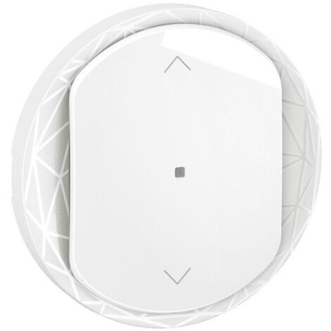Enjoliveur interrupteur/commande volet roulants Céliane with Netatmo - Blanc (CB1431)