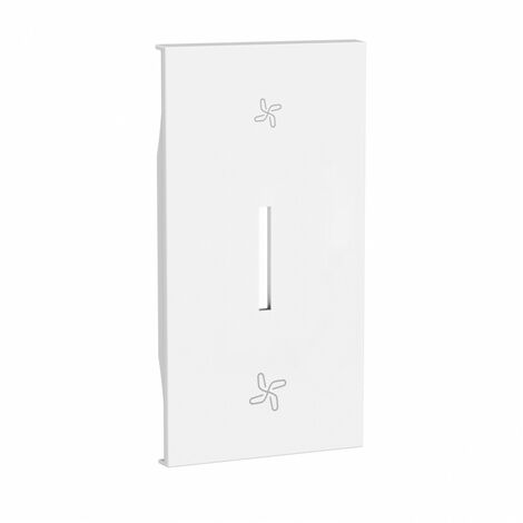 Enjoliveur Living Now pour interrupteur VMC 2 modules blanc BTICINO BTKW06M2VMC