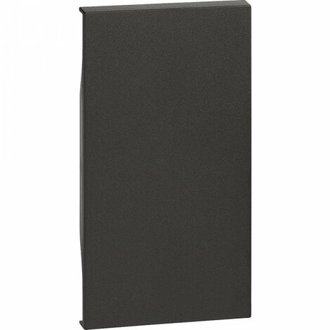ENJOLIVEUR LIVING NOW POUR OBTURATEUR 2 MODULES - NOIR MAT BTICINO COFREL ARDBTKG00M2