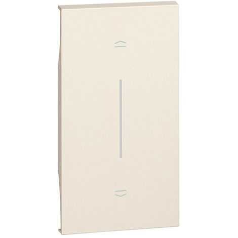 Enjoliveur Living Now pour poussoir de volets roulants 2 modules - sable)